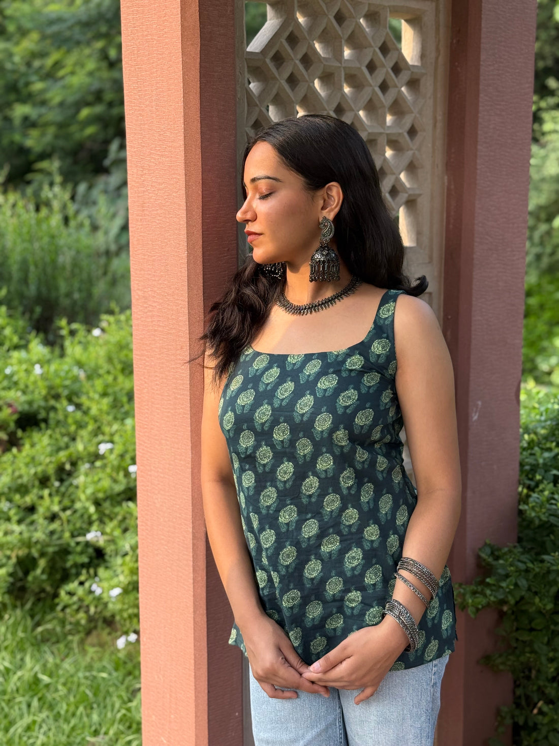 Meher deep back kurti