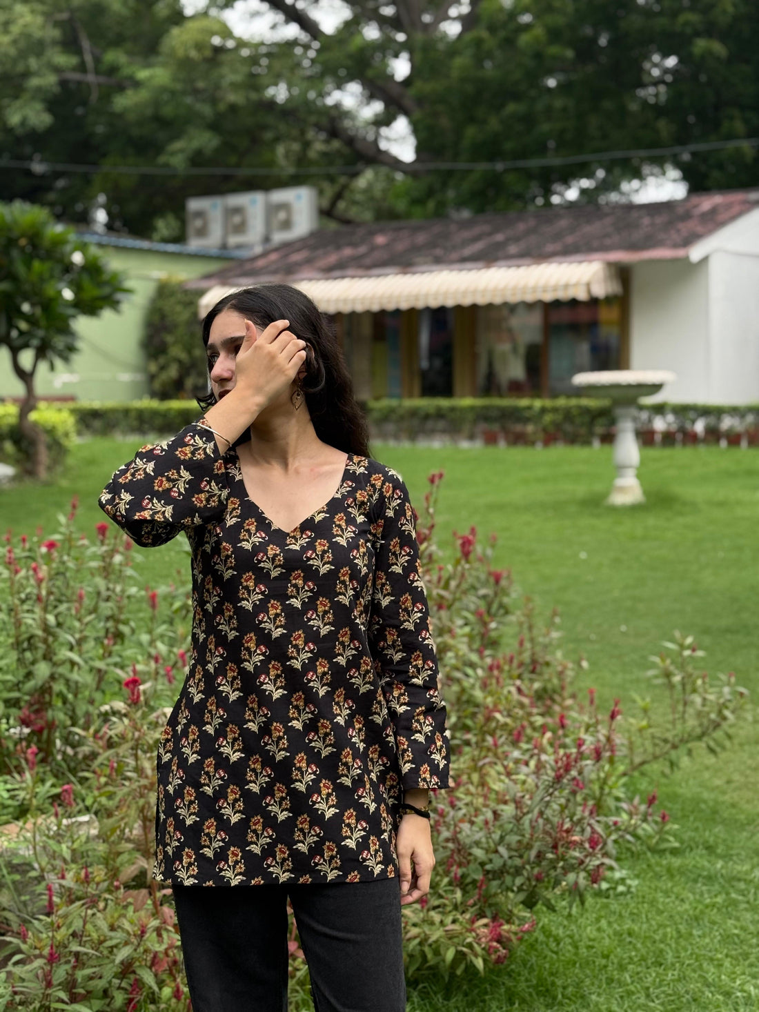 Heer Bell sleeve kurti